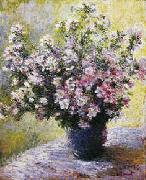 Claude Monet Bouquet of Mallows Germany oil painting artist